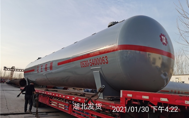 湖北隨州液化氣儲(chǔ)罐發(fā)貨通知函